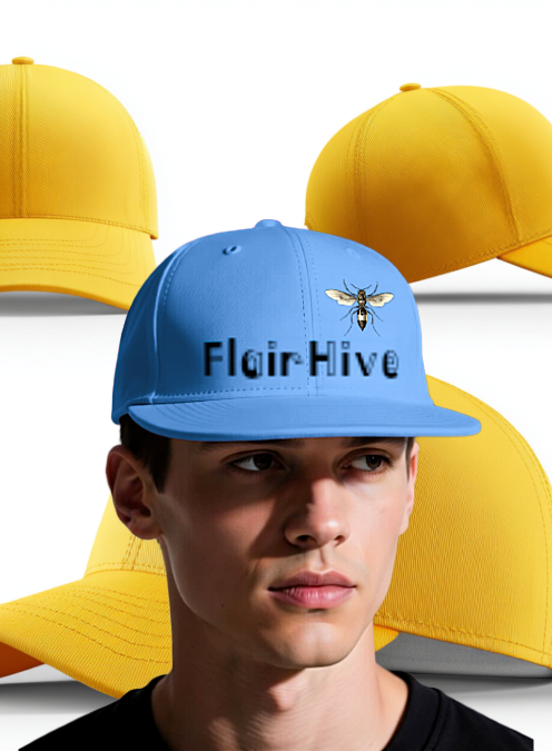 FlairHive Blue Snap Back