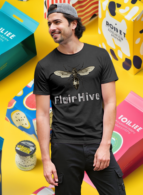 FlairHive Crew Neck Unisex T-Shirt